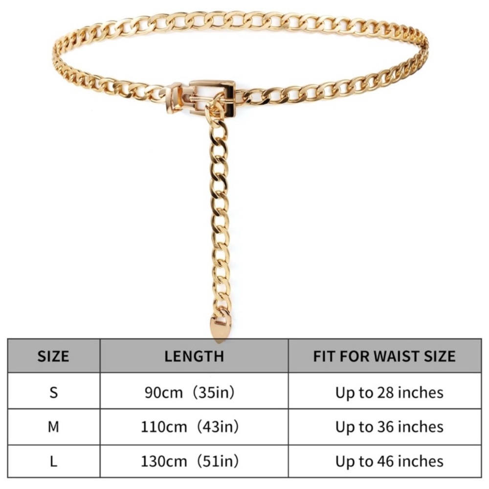 Gold waist Chain Belt new - Picture 3 of 3